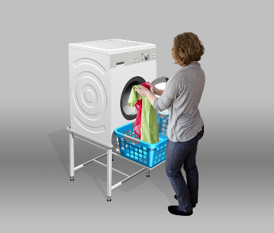 20*20cm Panel 300kg Waschmaschine Kühlschrank Untergestell Halterung Standfuß